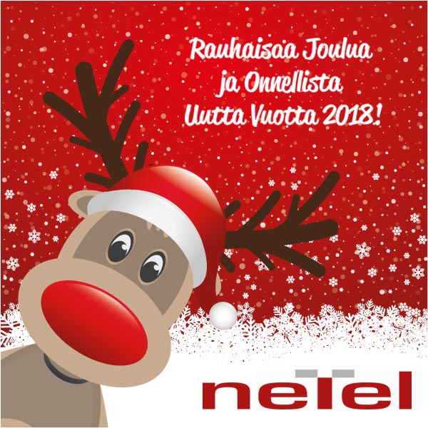 Netel Oy toivottaa hyvää joulua